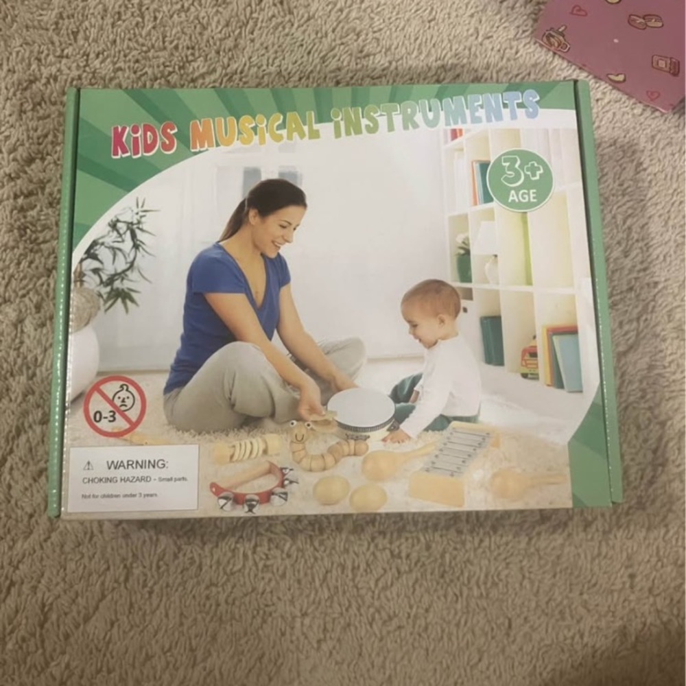 Wooden Kids Musical Instruments Set